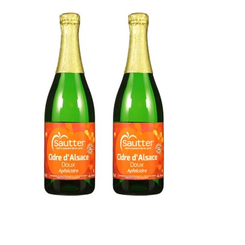 Vorteilspaket Sautter Cidre 2% Doux (Süß) (2 x 0.75 Liter) von ErnenWein