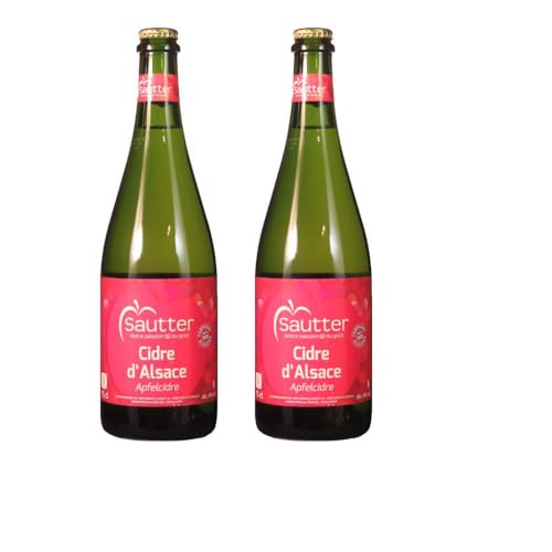 Vorteilspaket Sautter Cidre 4% ( halbtrocken ) (2 x 0.75 Liter)/ErnenWein/grocery von ErnenWein