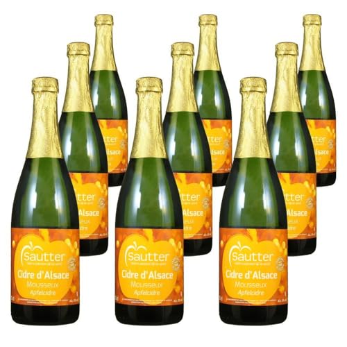 Vorteilspaket Sautter Cidre 6% (trocken) Mousseux (9 x 0.75 Liter)/ErnenWein/grocery von ErnenWein