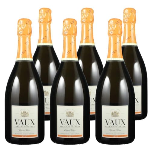 Vorteilspaket Sekt Manufaktur Vaux Vaux "Cuvée Vaux" Brut Schloss Vaux (6 x 0.75 Liter) von ErnenWein