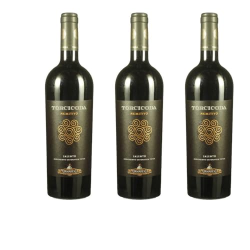 Vorteilspaket Tormaresca Primitivo Salento TORCICODA IGT (3 x 0.75 Liter)/ErnenWein/Wine von ErnenWein