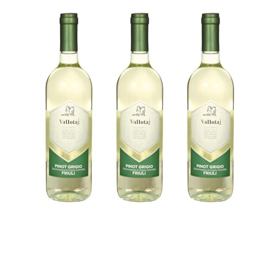 Vorteilspaket VALLOTAJ Pinot Grigio DOC (3 x 0.75 Liter)/ErnenWein/Colferai Azienda Vinicola/Wine von ErnenWein