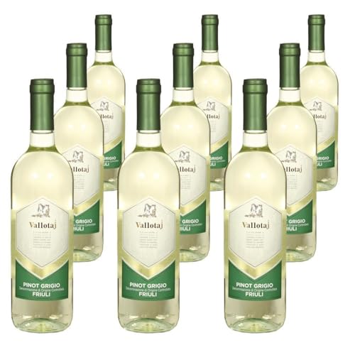 Vorteilspaket Colferai Azienda Vinicola VALLOTAJ Pinot Grigio DOC (9 x 0.75 Liter)/ErnenWein/Wine von ErnenWein