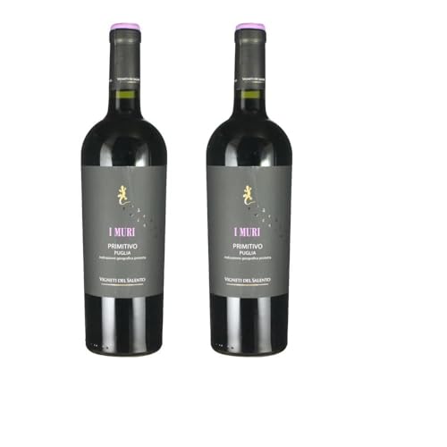 Vorteilspaket Vigneti del Salento Primitivo Puglia "I Muri" IGP (2 x 0.75 Liter) von ErnenWein