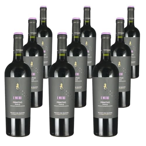 Vorteilspaket Vigneti del Salento Primitivo Puglia "I Muri" IGP (9 x 0.75 Liter)/ErnenWein/Wine von ErnenWein