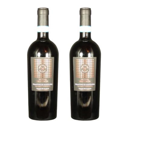 Vorteilspaket Vigneti del Salento Primitivo di Manduria "Vigne Vecchie" LEGGENDA DOP (2 x 0.75 Liter)/ErnenWein/Wine von ErnenWein