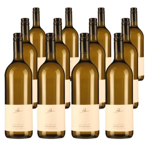 Vorteilspaket Weingut Diehl Riesling halbtrocken (072) Pfalz Dt. Qualitätswein (12 x 1.00 Liter)/ErnenWein/Wine von ErnenWein