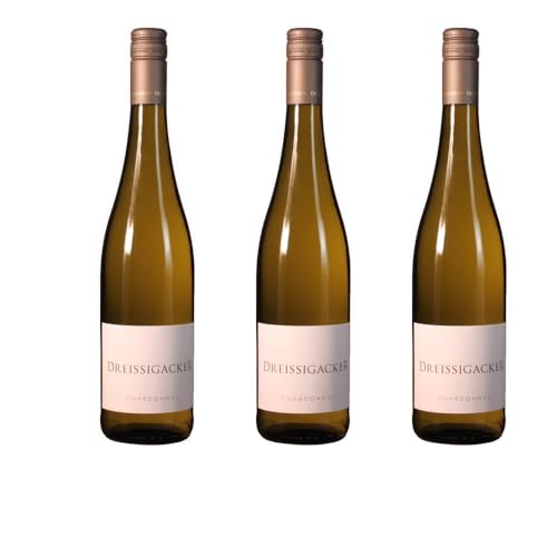 Vorteilspaket Weingut Dreissigacker Chardonnay trocken Rheinhessen Dt. Qualitätswein (3 x 0.75 Liter)/ErnenWein/Wine von ErnenWein