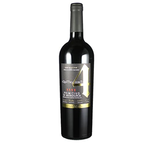 by Agricola Soc. Coop. Leverando Primitivo di Manduria "I Quattro Conti" DOC 0.75 Liter/Wine von ErnenWein