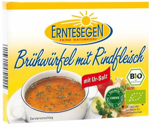 Brühwürfel mit Rindfleisch von Erntesegen