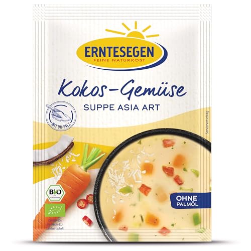 Erntesegen Bio Kokos-Gemüse Suppe Asia Art, 37 g von Erntesegen