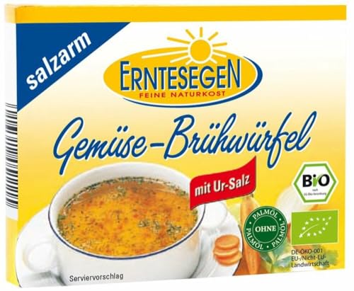 Gemüse-Brühwürfel -salzarm- von Erntesegen