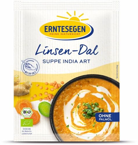 Linsen-Dal Suppe India Art Bio von Erntesegen