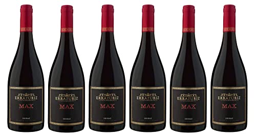 6x 0,75l - 2020er - Errazuriz - MAX Reserva - Shiraz - Valle del Aconcagua D.O. - Chile - Rotwein trocken von Errazuriz