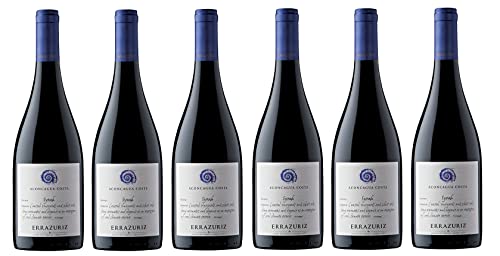 6x 0,75l - 2021er - Errazuriz - Syrah - Aconcagua Costa D.O. - Chile - Rotwein trocken von Errazuriz