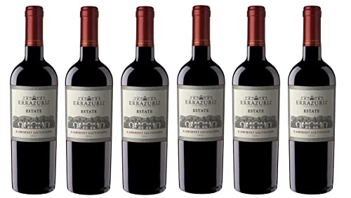 6x 0,75l - 2022er - Errazuriz - Estate - Cabernet Sauvignon - Valle del Aconcagua D.O. - Chile - Rotwein trocken von Errazuriz