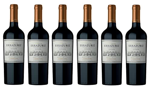 6x 0,75l - 2023er - Errazuriz - Estate - Carménère - Valle del Aconcagua D.O. - Chile - Rotwein trocken von Errazuriz