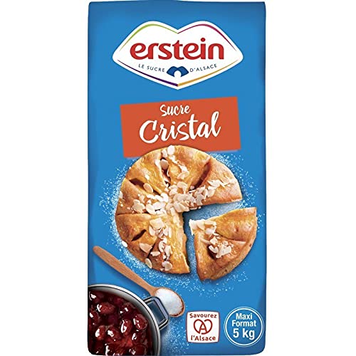 Erstein Zucker Kristall Maxi Format 5 kg (4 Stück) von Erstein