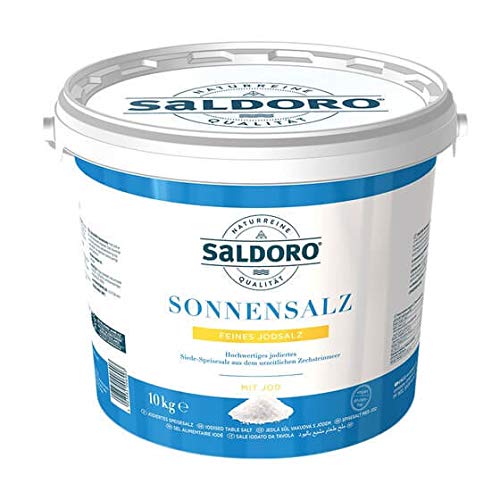 Esco - Saldoro Sonnenspeisesalz, mit Jod, 10 kg Eimer von ESCO