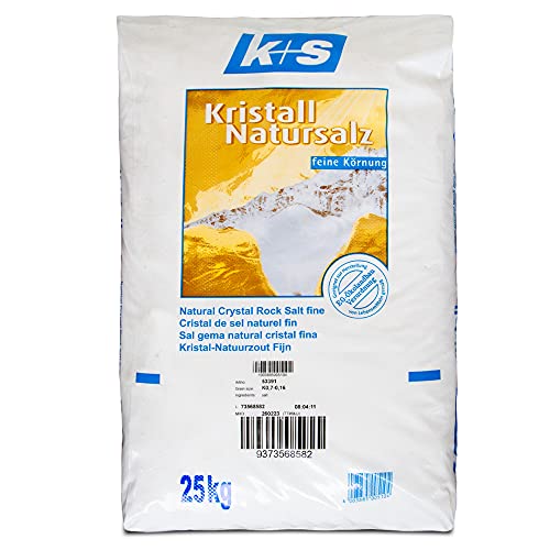 Kristall- Natursalz im 25 kg Sack natürliche Qualität von Esco