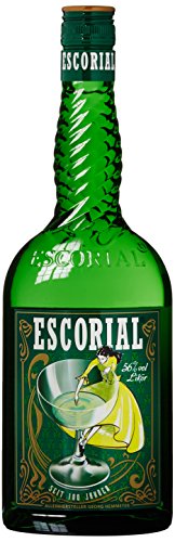 Escorial Grün - hochprozentiger Kräuterlikör (1 x 0.7 l) von Escorial
