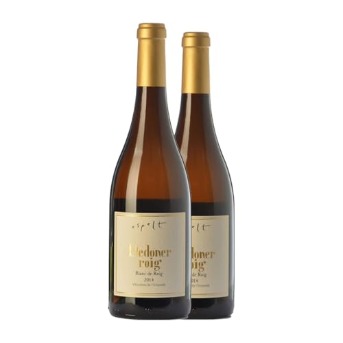 Espelt Lledoner Roig Empordà Alterung 75 cl Weißwein (Karton mit 2 Flaschen von 75 cl) von Espelt Viticultors de l'Empordà