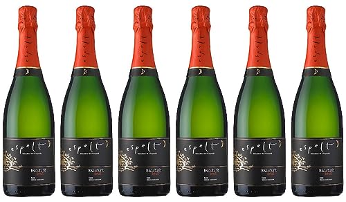 6-er Set Bio Cava Brut Reserva „Escuturit“ von Mas Espelt. Katalonien. 6Fl. * 0,75l, Alk. 11,5% Vol. von Espelt