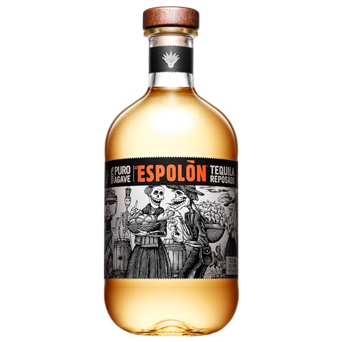 Espolòn Tequila Reposado, mexikanischer Premium-Tequila aus 100% blauen Agaven (1 x 0.7 l) von Espolòn