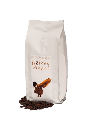 Espresso / Cafe - Kaffeebohnen "Golden Angel" 100 % Arabica (Ganze Bohnen,1000 g) - Spitzenkaffee - Säurearm - Schonend Und Frisch Geröstet von C&T