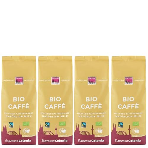 Espresso Colonia - Bio Caffé - ganze Bohne 4 x 1000g von Espresso Colonia