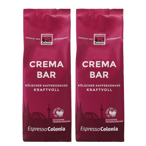 Espresso Colonia - Crema Bar - ganze Bohne 2 x 1000g von Espresso Colonia