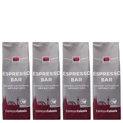 Espresso Colonia - Espresso Bar - ganze Bohne 4 x 1000g von Espresso Colonia