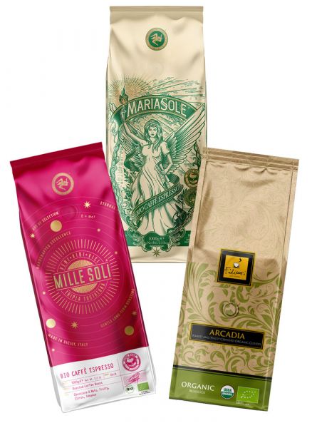 Probierset Bio Espresso von Espresso International