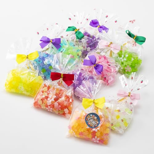 Konpeitō Japanische traditionelle Zuckerkonfekte bunte Mischpackung 10 Petit Flower Beutel Estala von Estala