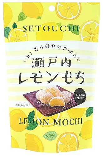 Mochi Setouchi Zitrone Traditionelle japanische Reiskuchen 130g Weich und Zäh Wagashi Süßigkeiten Estala von Estala