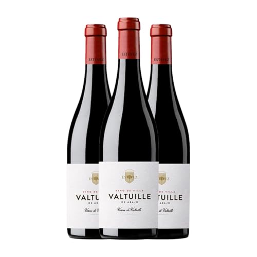 Estévez Versos de Valtuille Vino de Villa Mencía Bierzo 75 cl Rotwein (Karton mit 3 Flaschen von 75 cl) von Estévez Bodegas y Viñedos