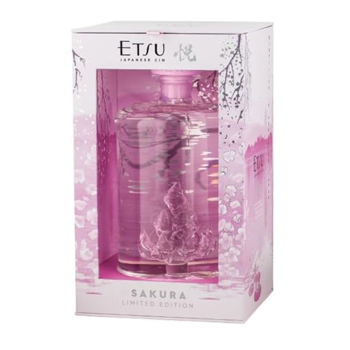 Etsu Japanese Gin SAKURA Limited Edition 43% Vol. 0,7l in Geschenkbox von Etsu