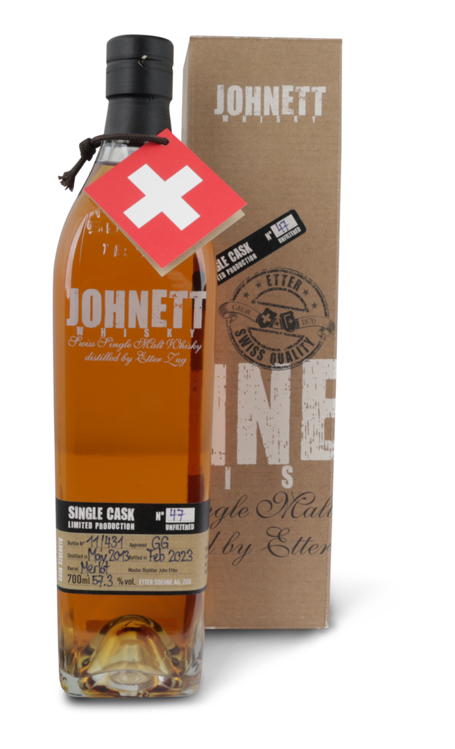 JOHNETT Single Cask Nr. 47 Limited Production unfiltered von Etter Soehne AG