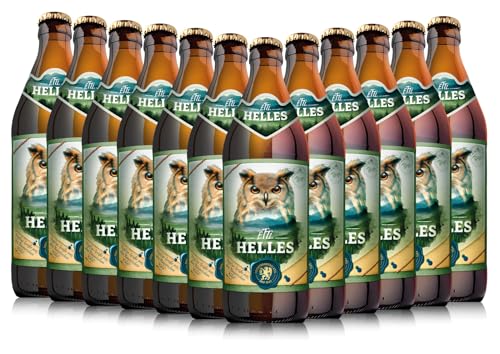 Ettl | 12 x 0,5 l Bierspezialitäten aus der Privatbrauerei Ettl | Bierset | Probierset | Biergeschenk für alle Bierliebhaber (12x0,5l, Ettl Hell) von ETTL