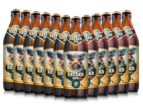 Ettl | 12 x 0,5 l Bierspezialitäten aus der Privatbrauerei Ettl | Bierset | Probierset | Biergeschenk für alle Bierliebhaber (12x0,5l, Ettl Kellerbier) von ETTL