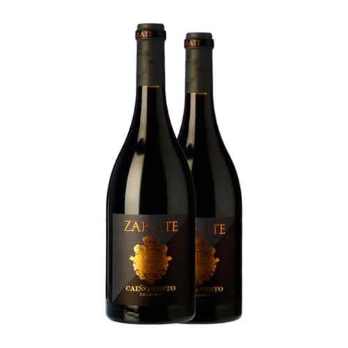 Zárate Caíño Schwarz Rías Baixas 75 cl Rotwein (Karton mit 2 Flaschen von 75 cl) von Eulogio Pomares Zárate