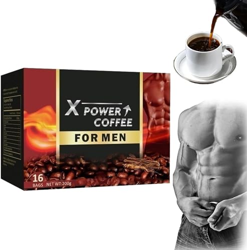 X Power Coffee for Men,X Power Coffee,Instant Power Coffee For Men,Afircan Powder Coffee for Man,Energy-boosting Coffee,he Secret To Strong Men (1 Box) von Eunmsi