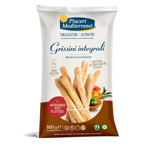 Eurospital Piaceri Mediterranei Grissini Integrali 160 G von Eurospital