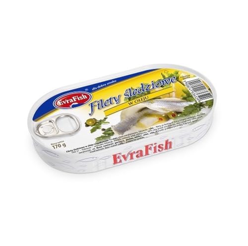 EvraFish Heringsfilet in Öl 170 g von Evra Fish