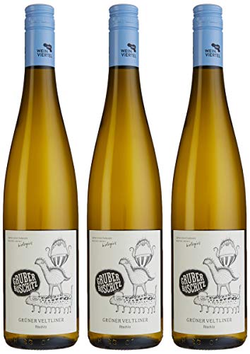 Ewald Gruber Grüner Veltliner Weinviertel DAC trocken (3 x 0.75 l) von Ewald Gruber