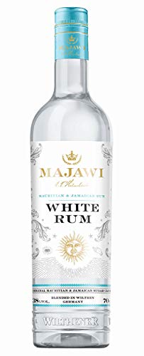 MAJAWI I White Rum I Rum aus Mauritius und Jamaika, vollendet in Wilthen I 38% Vol. I 700 ml von MAJAWI