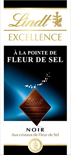 französische Lindt Schokolade Excellence, dunkel, Fleur de Sel, gesalzen, 100g von Lindt