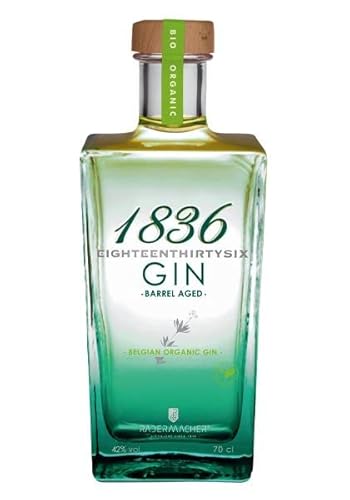 1836 Gin Barrel Aged - Belgian Organic Gin Distillerie Radermacher - 0,7l - 42% vol von Exclusiv