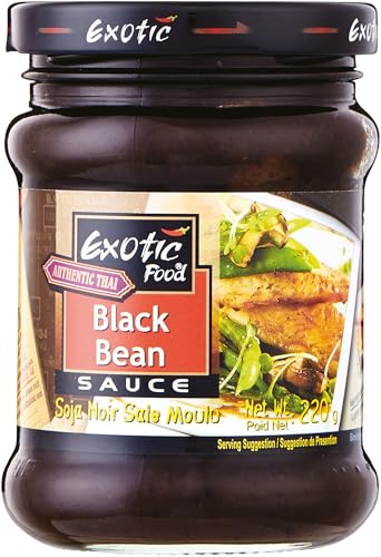 EXOTIC FOOD Schwarze Bohnen Sauce - 1 x 220 g von Exotic Food