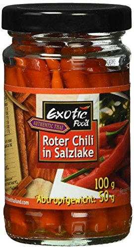 Exotic Food Chili in Lake, ganz, rot, 6er Pack (6 x 100 g) von Exotic Food